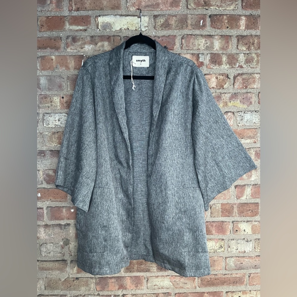 Smyth Cotton Shawl Collar Kimono Sleeve Jacket🖤